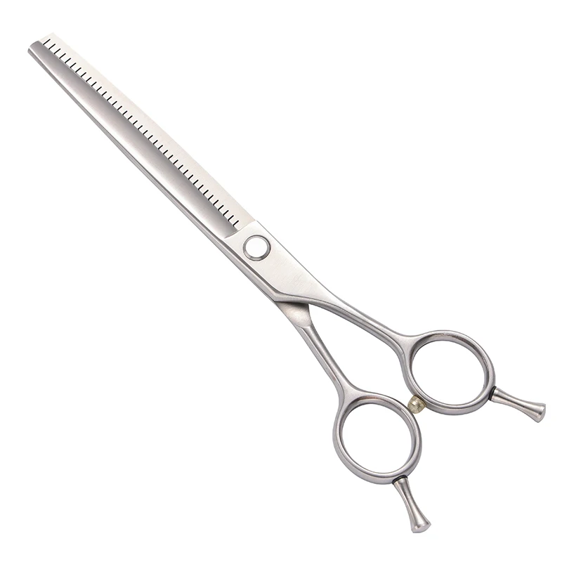 HUASIS HU8 Professional 7inch 38T Blending Scissors for Pet Groomer Japan 440C Without Groove on Teeth Free Ship