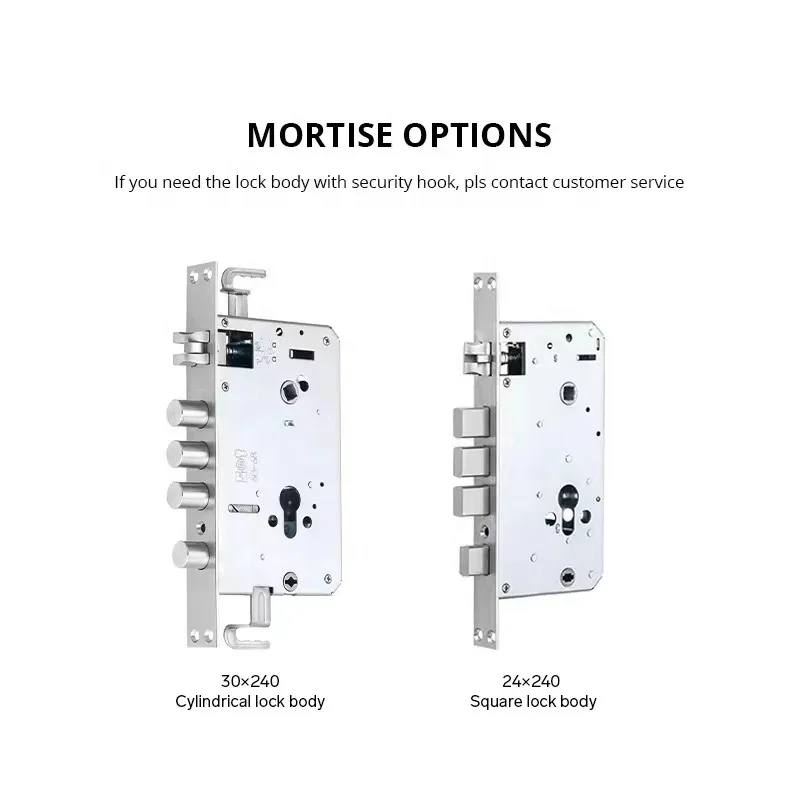 Smart Aluminum Alloy Door Lock with Built-in Tuya Application and Biometric Fingerprint Recognition,with Camera