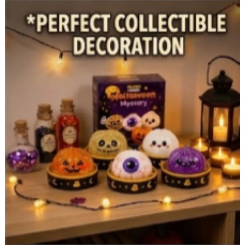 Blind box bread for stress relief, finger squeezing for super relaxation, adult stress relief toys, ASMR Halloween and Christmas