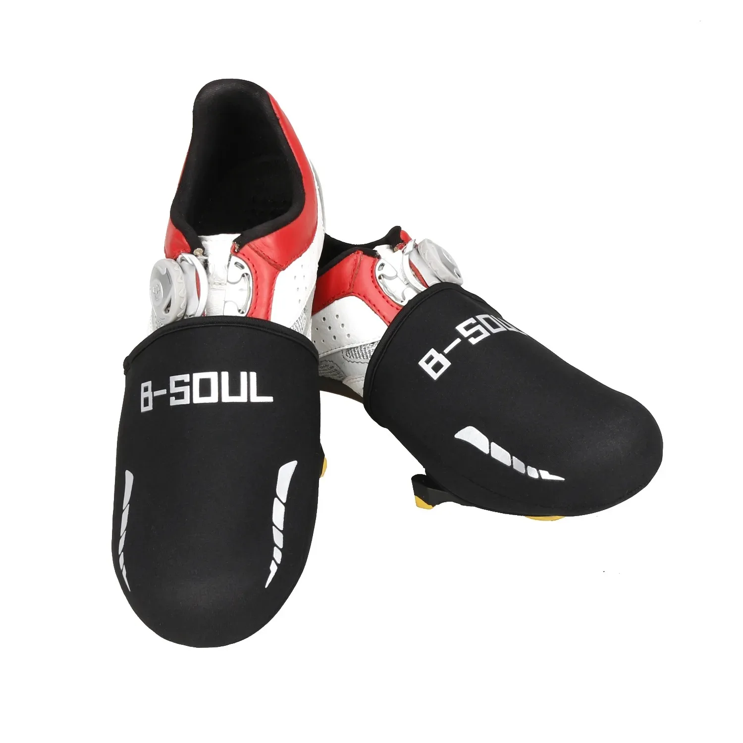 AliExpress B-SOUL Cycling Windproof Shoe Covers for Road and Mountain Bikes, Dustproof and Cold-resistant, Insulated and Warm