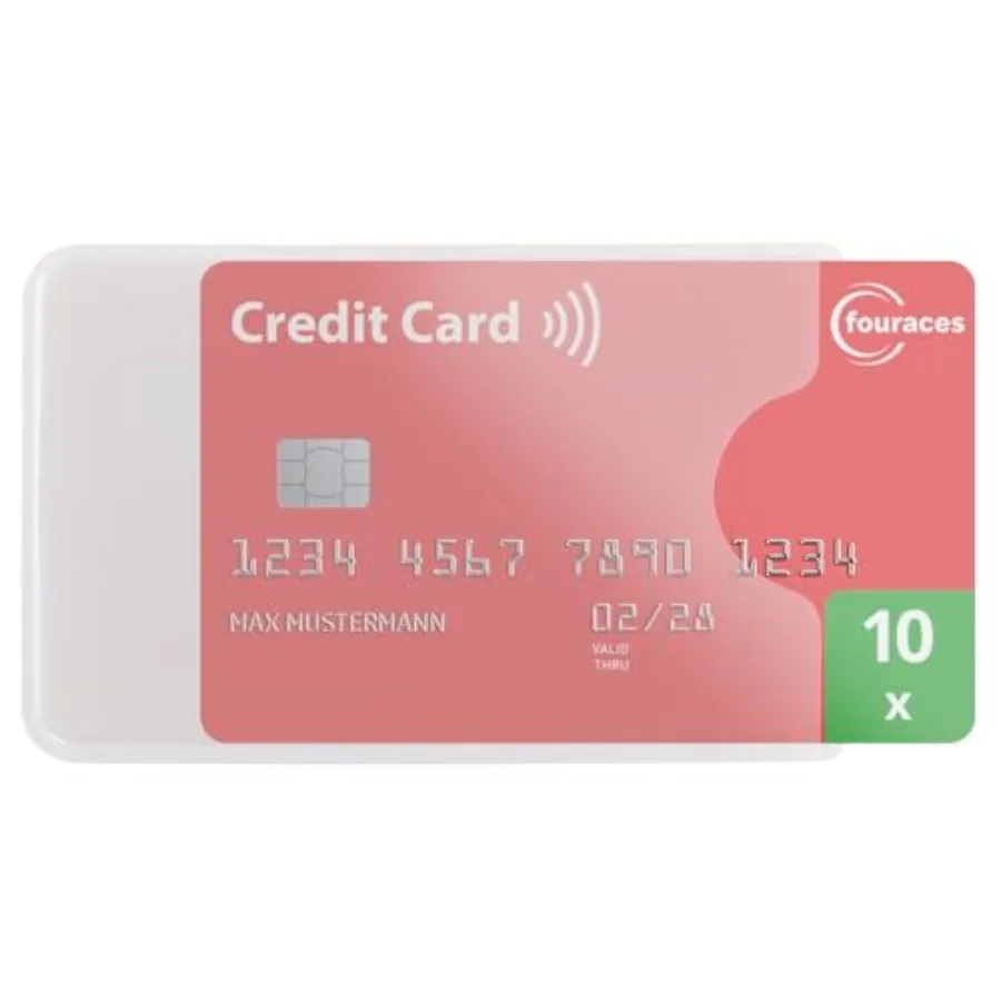 

Кредитная карта eves — 10 шт. — прочный прозрачный пластик eve — протектор для защиты карт