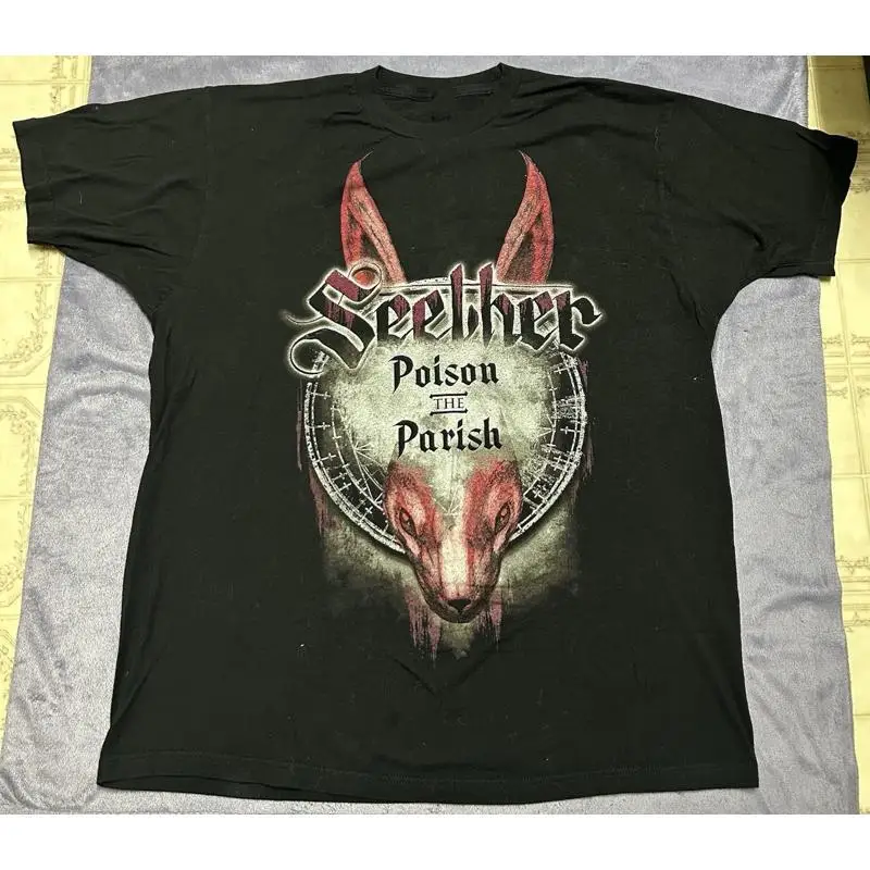 Seether Band  The Parish T Shirt Black S 5Xl 1V0319
