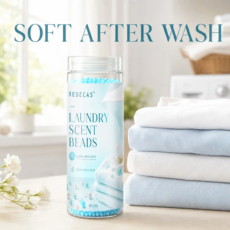 Fabric Scent Beads, Add While Washing, Eliminate Odors, Long‑Lasting Scent, Gentle & Fabric‑Safe, Machine‑Washable for Fabrics