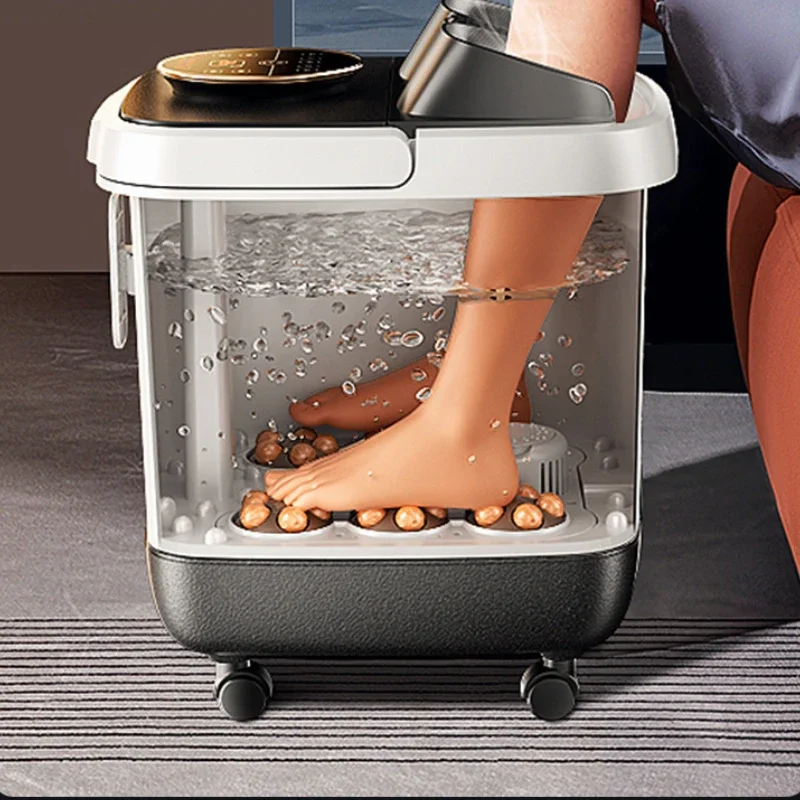 Electric Foot Bath Tub For Home Use Automatic Heating And Massage Foot Soaking Basin Constant Temperature Foot Therapy