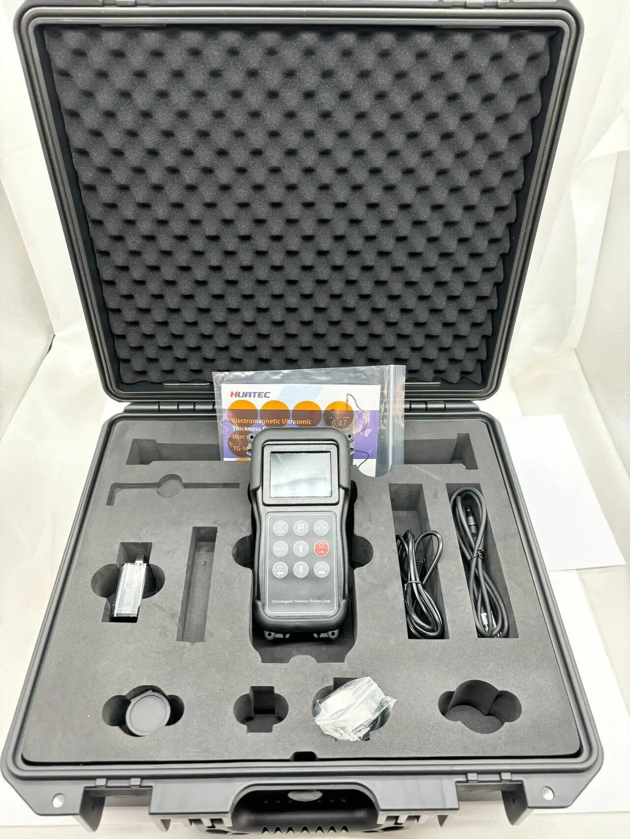TG-14S Color LCD Non-contact Separate Probe EMAT Electromagnetic Ultrasonic Thickness Gauge