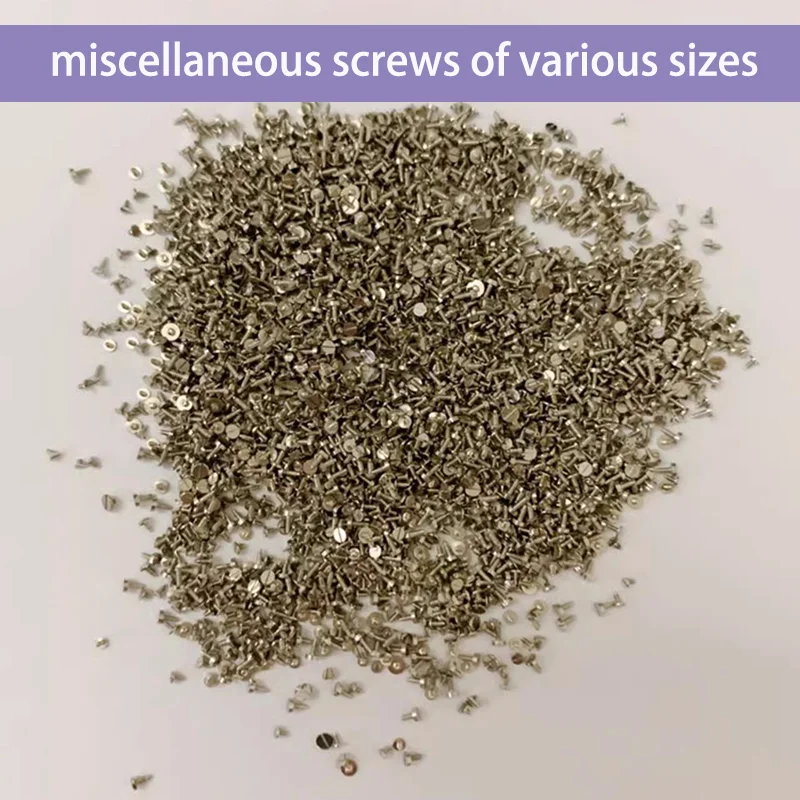 Watch Movement Accessories Miscellaneous Screws of Various Sizes About 100pcs in A Bag Watch Movement Repair Screws