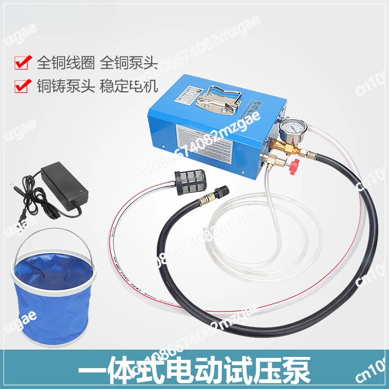 DSY-12 Pressure Pump Portable Manual Electric Pressure Test Pump PPR Water Pipe Press 60 Accurate