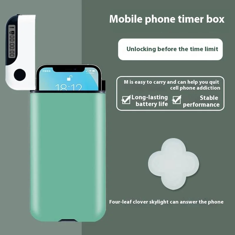 

Keepin Box Smartphone Lock Timing Box Portable Mobile Phone Timing Self-Regulation Safe Deposit Box Limit Mobile Phone Use