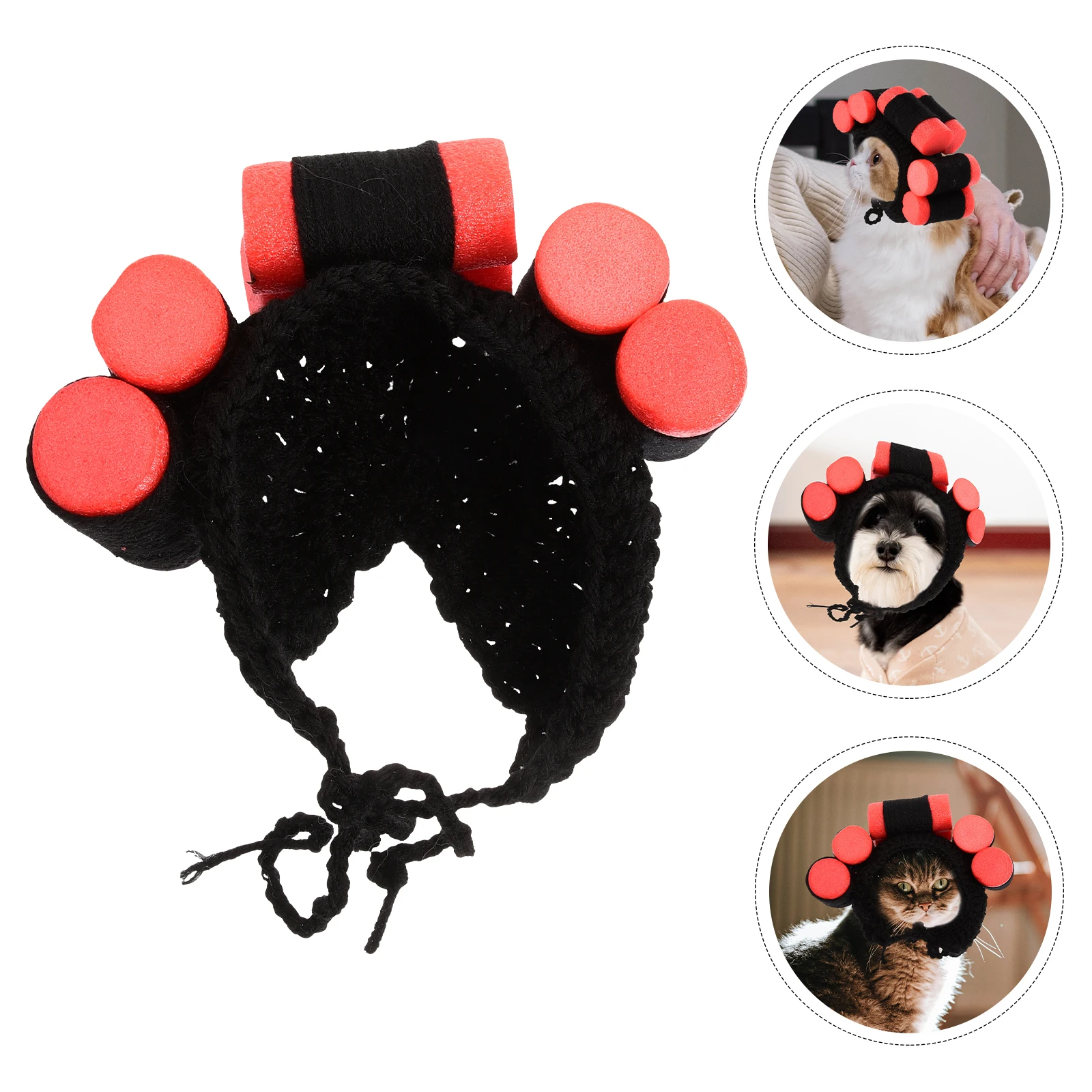 

Creative For Dogs Cats Cap Durable Soft Party Accessory Halloween Carnival Cosplay Headgear Decorative Supplies Dress Up