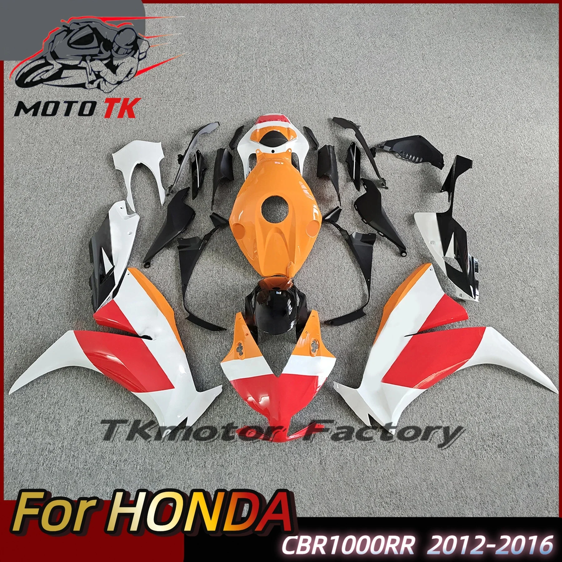 

For HONDA CBR1000RR 2012 - 2016 CBR 1000RR 12 13 14 15 16 High Quality Motorcycle Fairing Kit, Customized Color