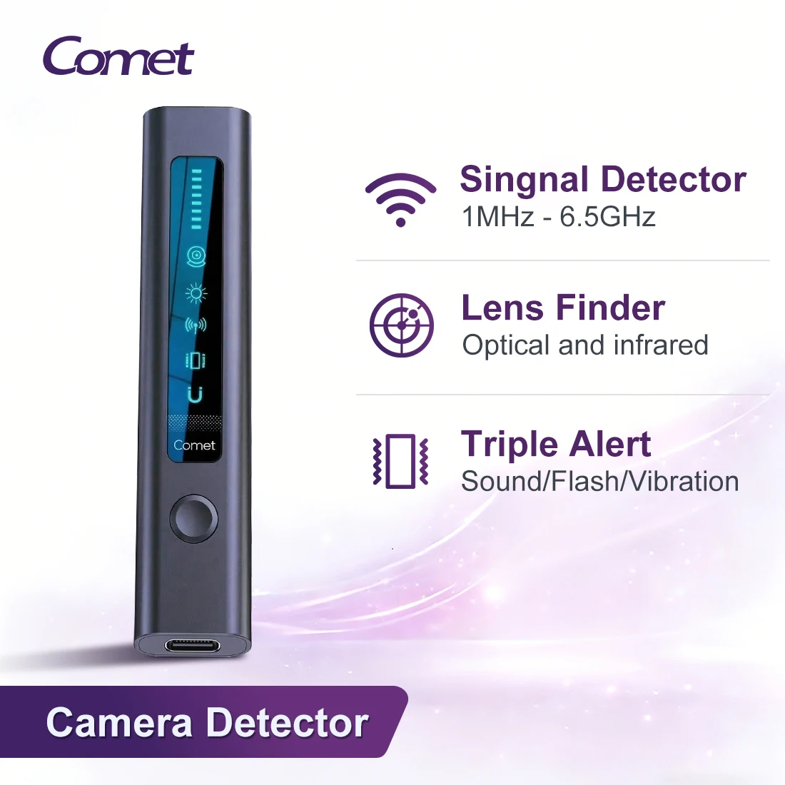 

Wholesale 2026 Portable Spy Detector GSM GPRS Signal Finder ABS 5M Range Anti Tracker Hidden Scanner