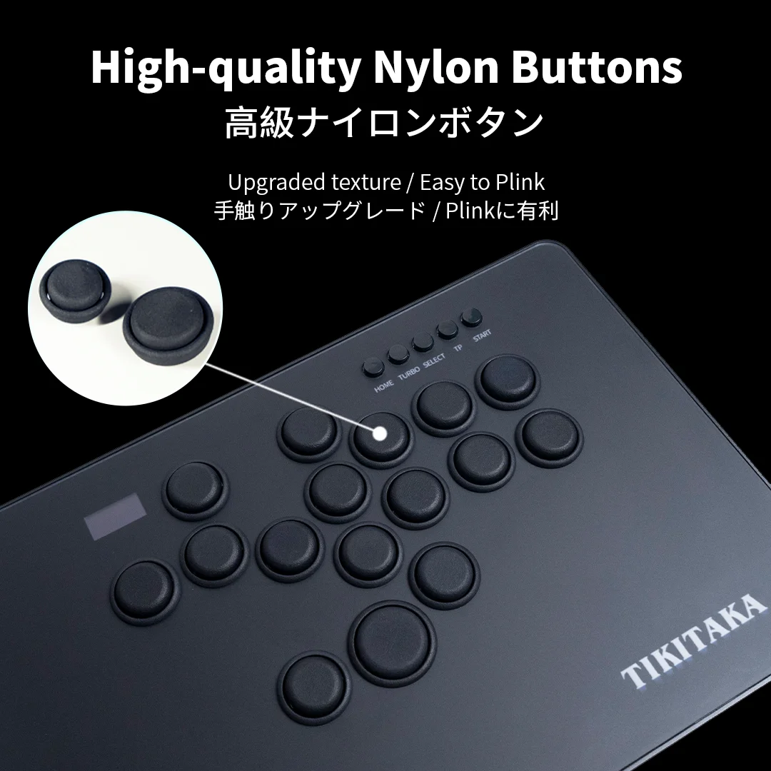 Imagem -04 - Tikitaka Hitbox Plus Série Jogo de Combate Joystick Controlador Arcade Fighting Stick para Ps5 Ps4 Ps3 pc Switch