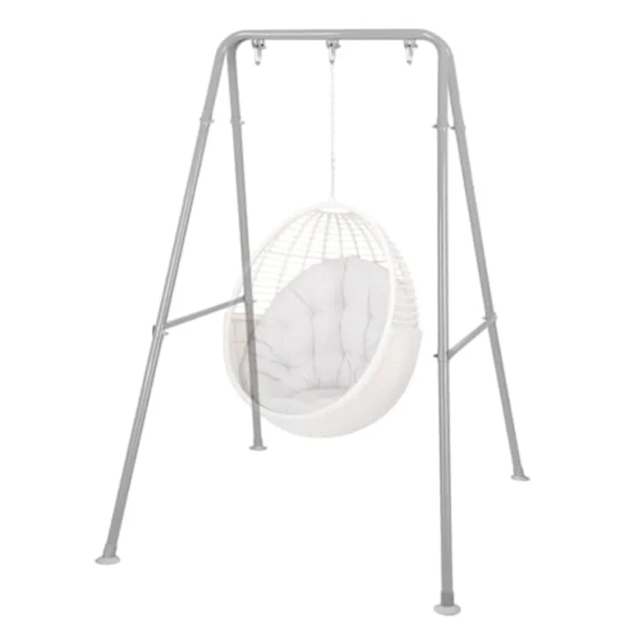 

Металлическая стойка для гамака повышенной прочности, портативная, для использования в помещении и на улице, максимальная нагрузка 330 фунтов.