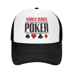 Classic World Series Of Poker Trucker Hat Women Men Personalized Adjustable Adult Card Game Baseball Cap Hip Hop Snapback Caps