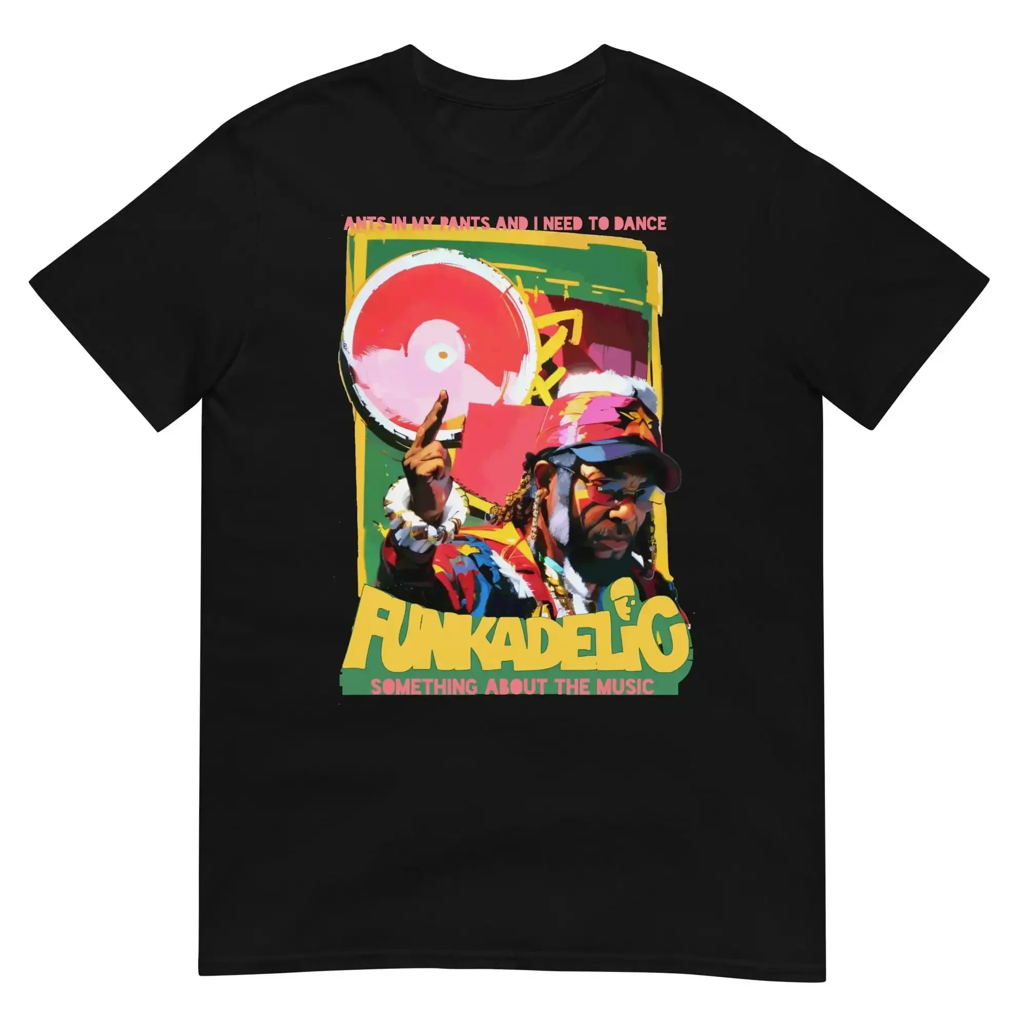 George Clinton Ants in my pants T Shirt Print Music Artist