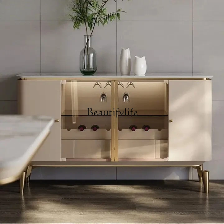 

light luxury home partition cabinet decoration dining side cabinet simple and modern
