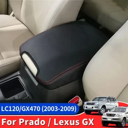 Applicable to Toyota Land Cruiser Prado 120 Lexus GX470 Armrest Box Refrigerator Leather Case Modification from 2009 to 2003