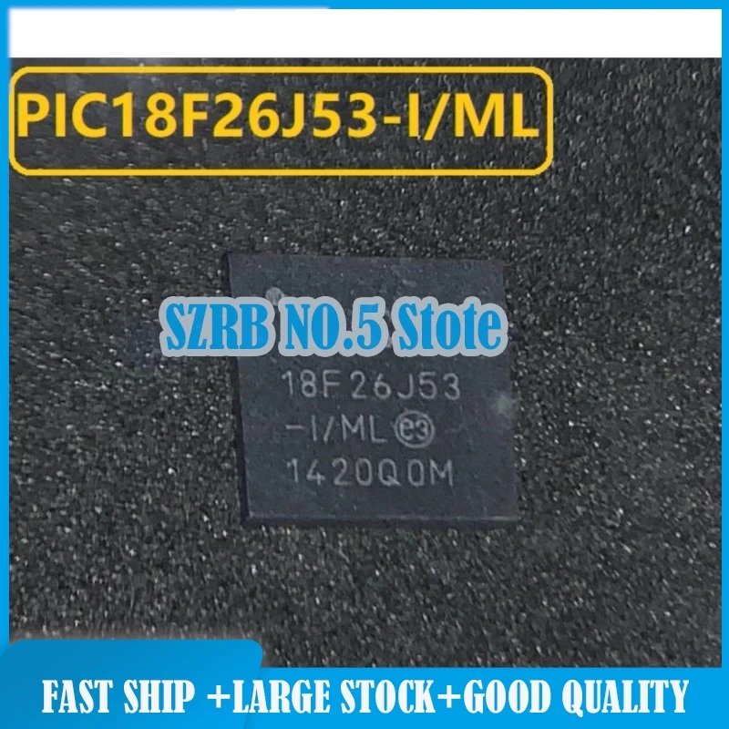 2pcs/lot PIC18F26J53-I/ML QFN28 chips Electronic components