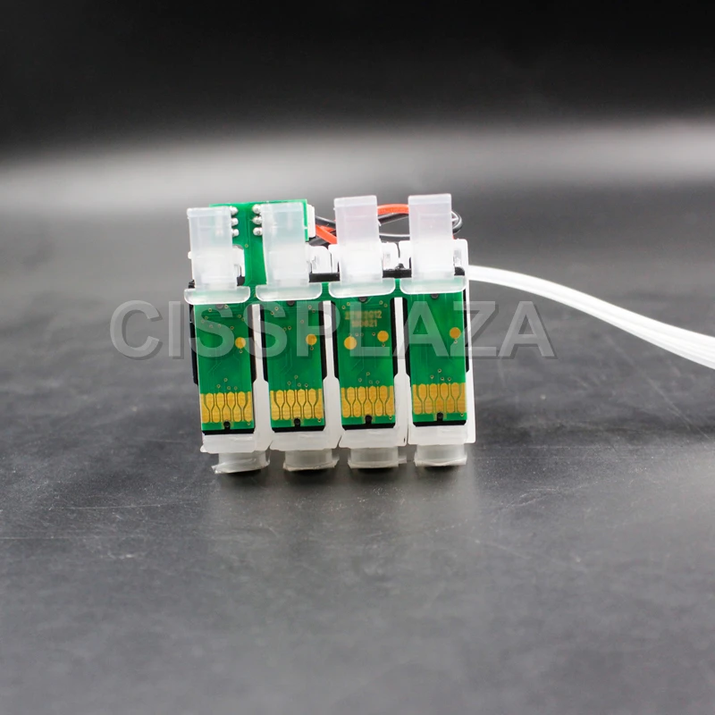 1 مجموعة أوروبا T603XL 603XL كيبك خراطيش الحبر مع شريحة قوس متوافقة مع طابعة إبسون WF-2810 WF-2830 WF-2835 WF-2850 cis #4