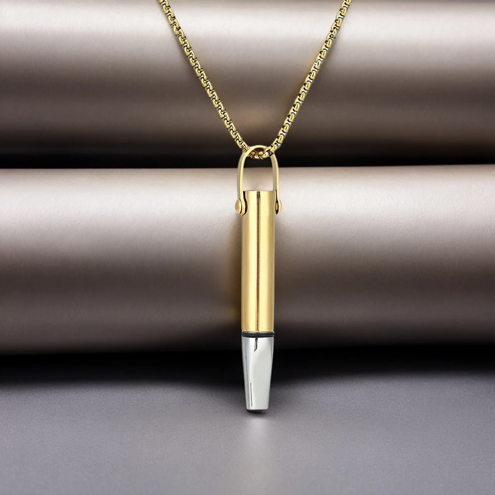 

Ожерелья для снятия стресса, медитация, тревога, свисток, ожерелье, ювелирные аксессуары