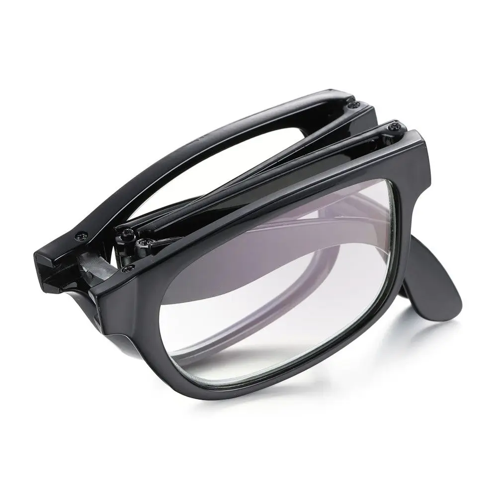 Eyewear Vision Care with Glasses Case Compact Reading Glasses Folding Reading Glasses TR90 Reading Glasses Presbyopic Glasses