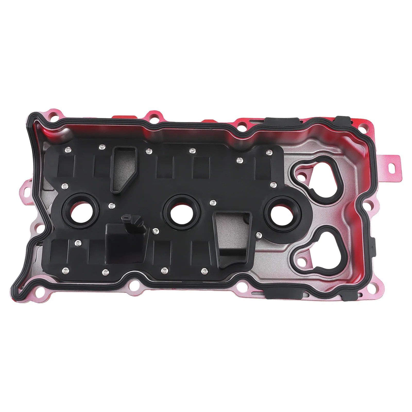 2pcs Aluminum Valve Cover w/ Gasket for Nissan Altima Murano QX60 3.5L 2015-2018 13264-9N00A 13264-9N00B