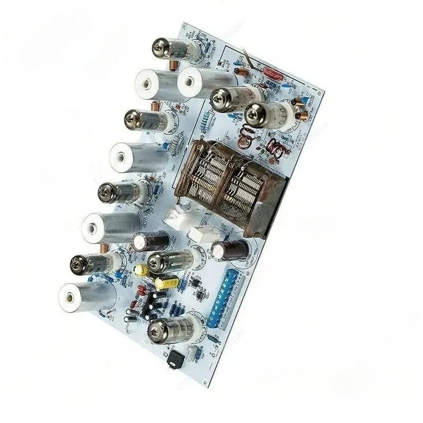Audio Stereo Receiver DIY Kit Nostalgic Vacuum Tube FM Radio Wireless