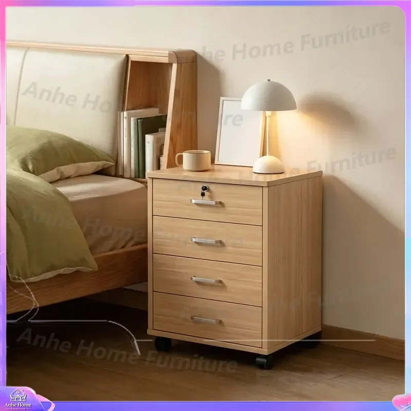 for Dog Bed Removable Washable Pet Sofa with Wheels Household Storage Cabinet Office Desk Under File Cabinet Locked Locker