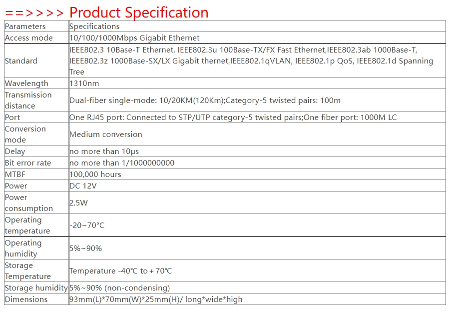 KNTECH Fiber Transceiver A2