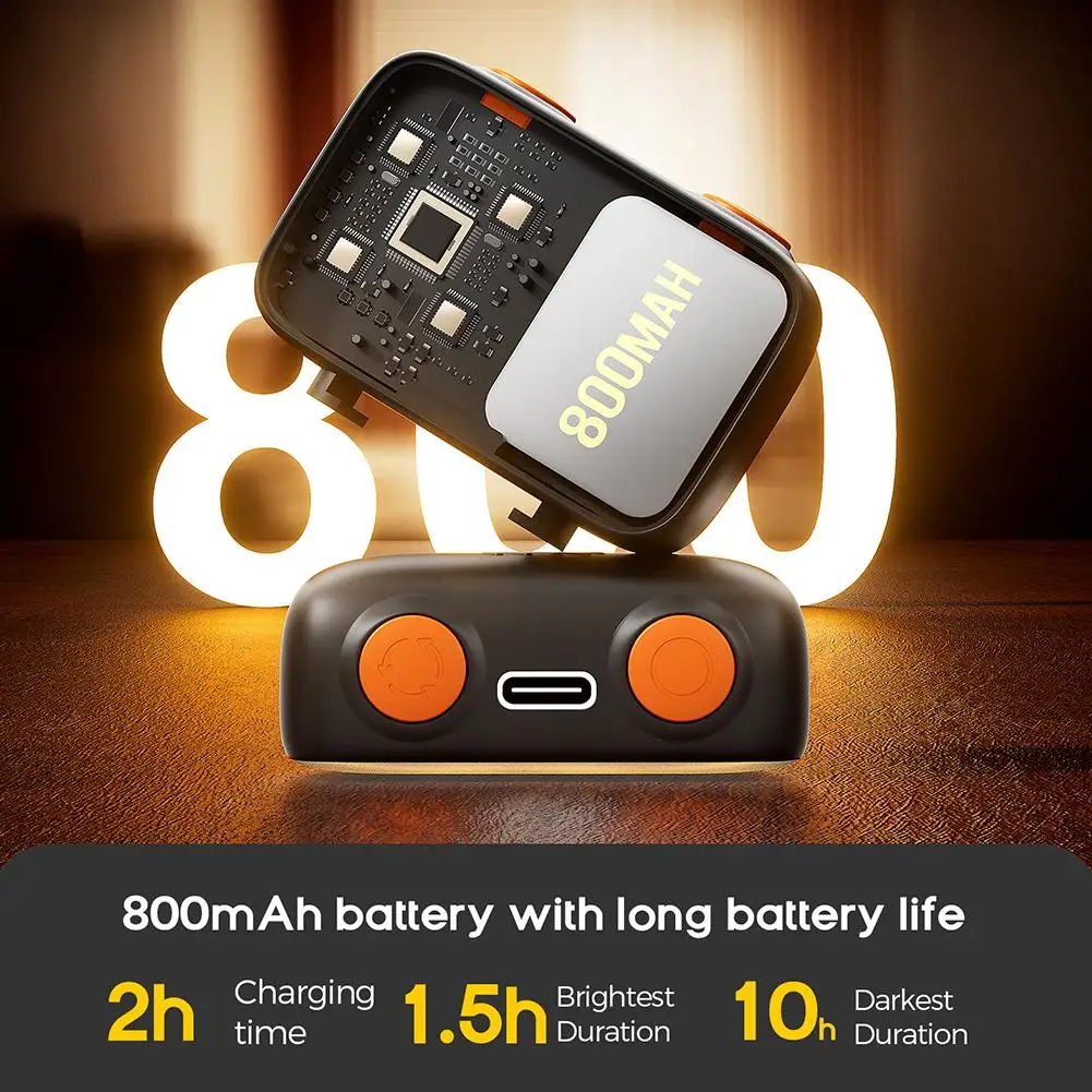 ملء الضوء لـ DJI Pocket 3، ملحق إضاءة كاميرا سيلفي صغير، إضاءة مدمجة قابلة للتوسيع لتسجيل الفيديو منخفض الإضاءة، مدونة فيديو