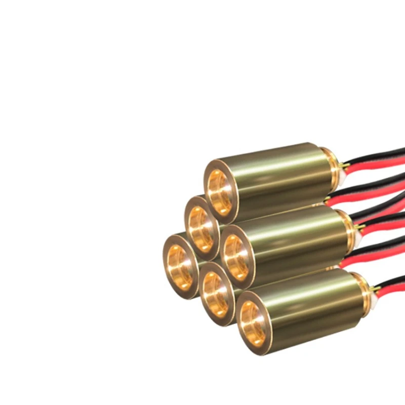

571Nm Golden Light Color Laser Pointer Module Flashlight Laser High Brightness High Stability Light Emitting Diode Module