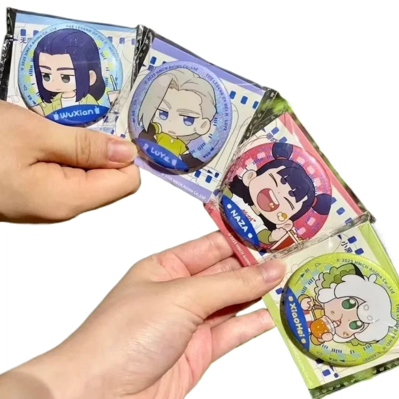 Nueva leyenda de LUOXIAOHEI Wuxian, insignia creativa de dibujos animados, accesorios, regalos decorativos de alto valor para mochila para niños y niñas