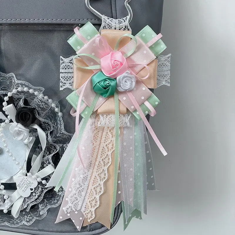 Goods Decoration Craft Cheering Fan Keychain Bag Charm Anime Itabag Pin Butterfly Bow Ita Bag Accessories