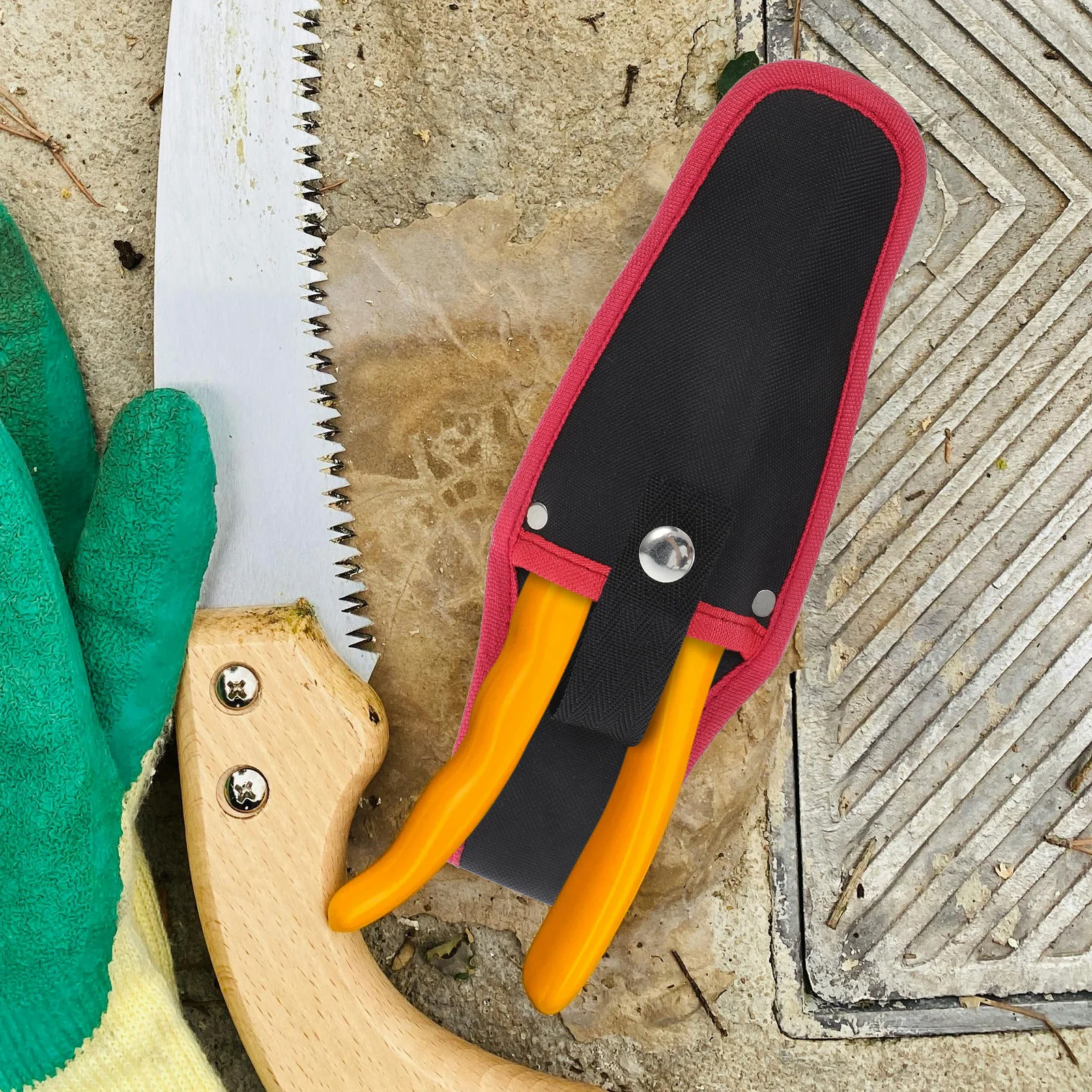 

Scissors Pruner Pouch Canvas Cover Lightweight Large Capacity Gardening Sheath Plier Holder Hairdresser Pet Grooming