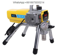 1800W High Pressure Airless Paint Sprayer Wall Spraying Machine Kit Sprayer Gun