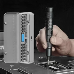 New CreationSapce CS0601A Cordless Precision Mini Electric Screwdriver Maintenance with Bits Rechargeable Screw Driver