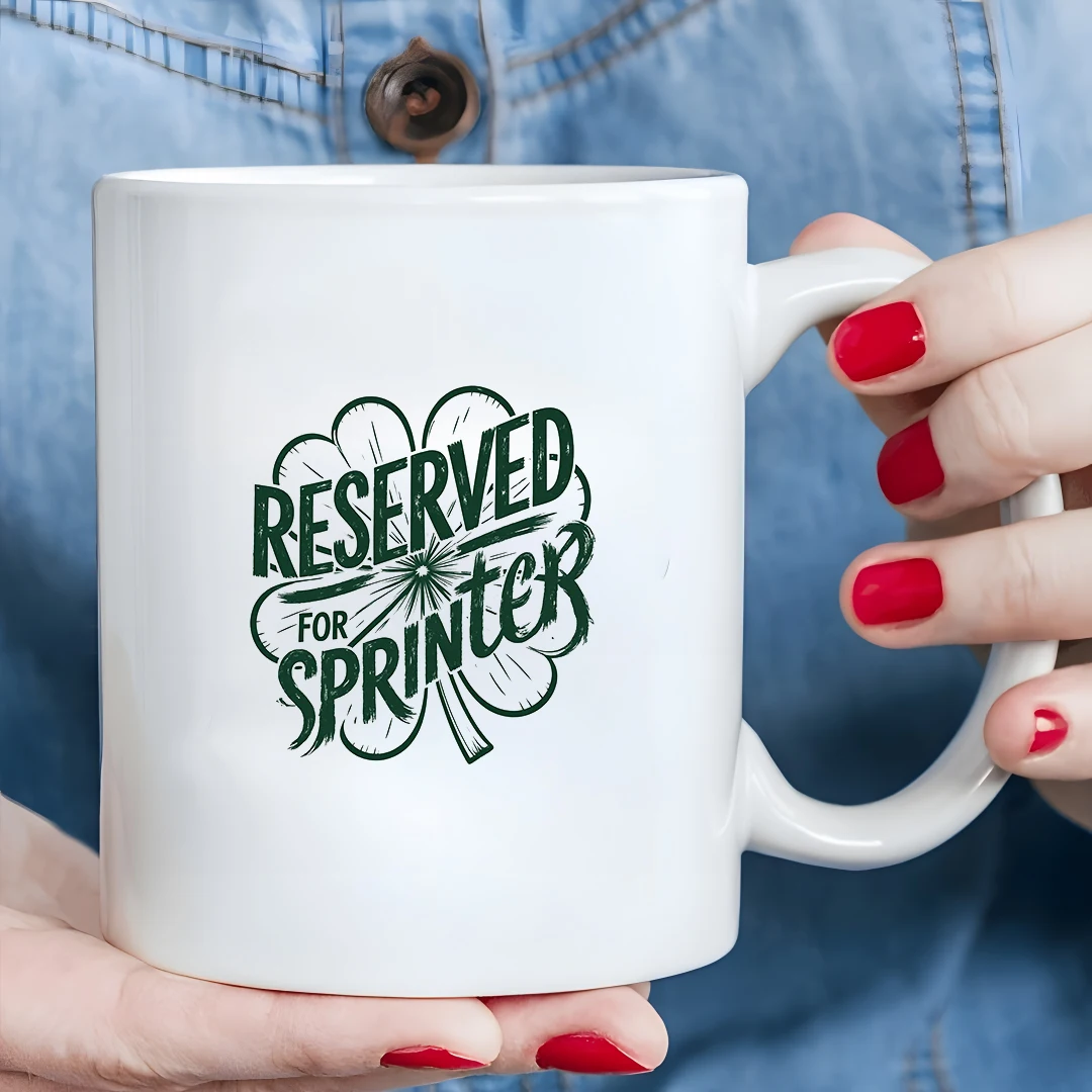 

11oz Cup + Hand-painted Four-Leaf Clover Luck Cup + Kids Christmas Gift + Family Office Cup