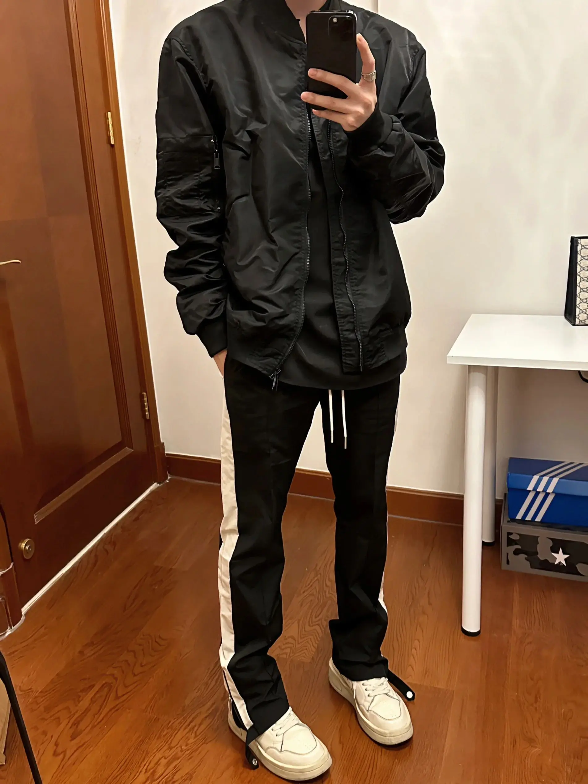 

Early Spring ort Pilot Jaet Men's 2024 New High-End Sle Cool Baseball orm CleanFit oulder Pad Jaet Trendy Youth...