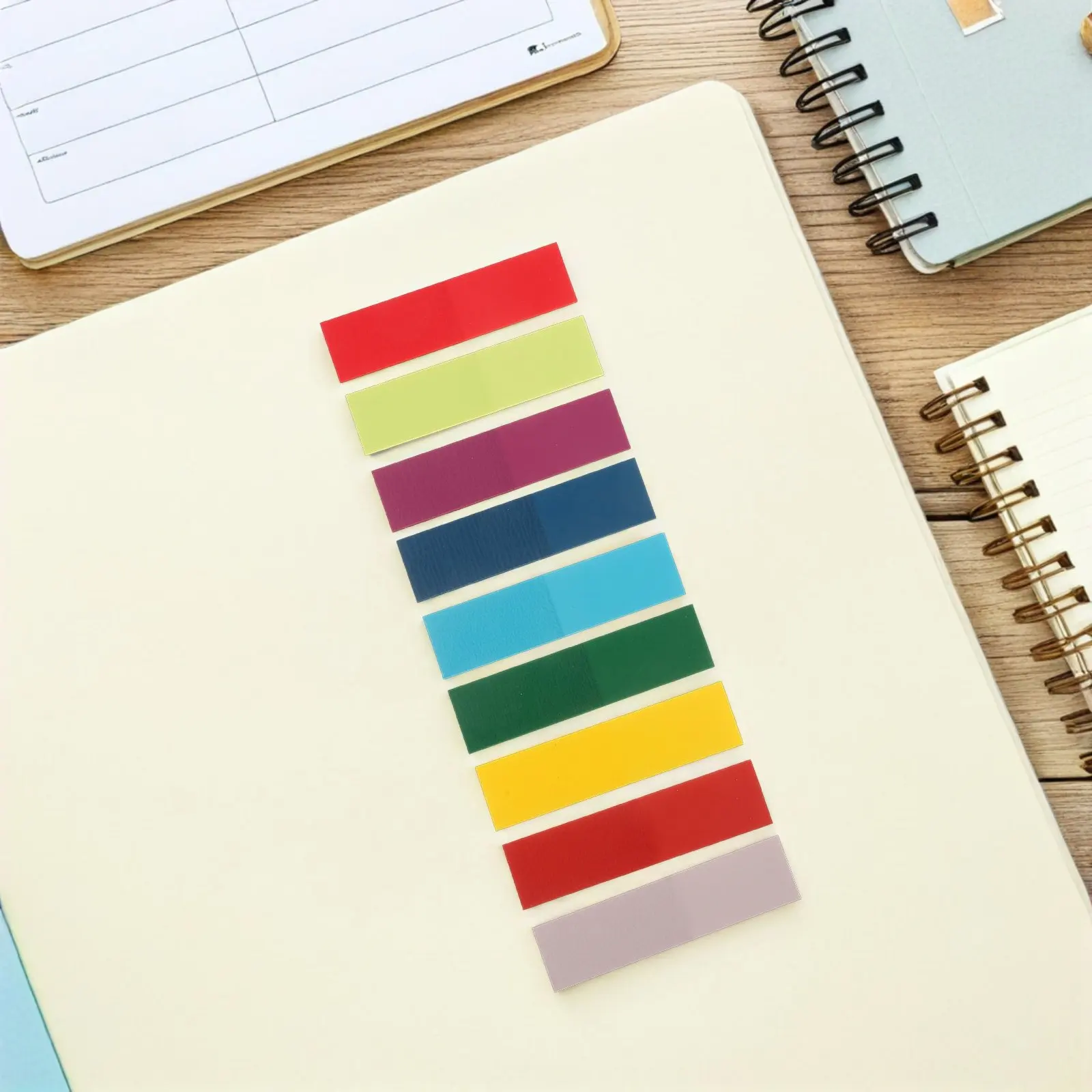 

18 наборов клейких индексных закладок пастельных цветов, многоразовые, с возможностью письма, для книг, тетрадей, офиса, класса, повышения продуктивности