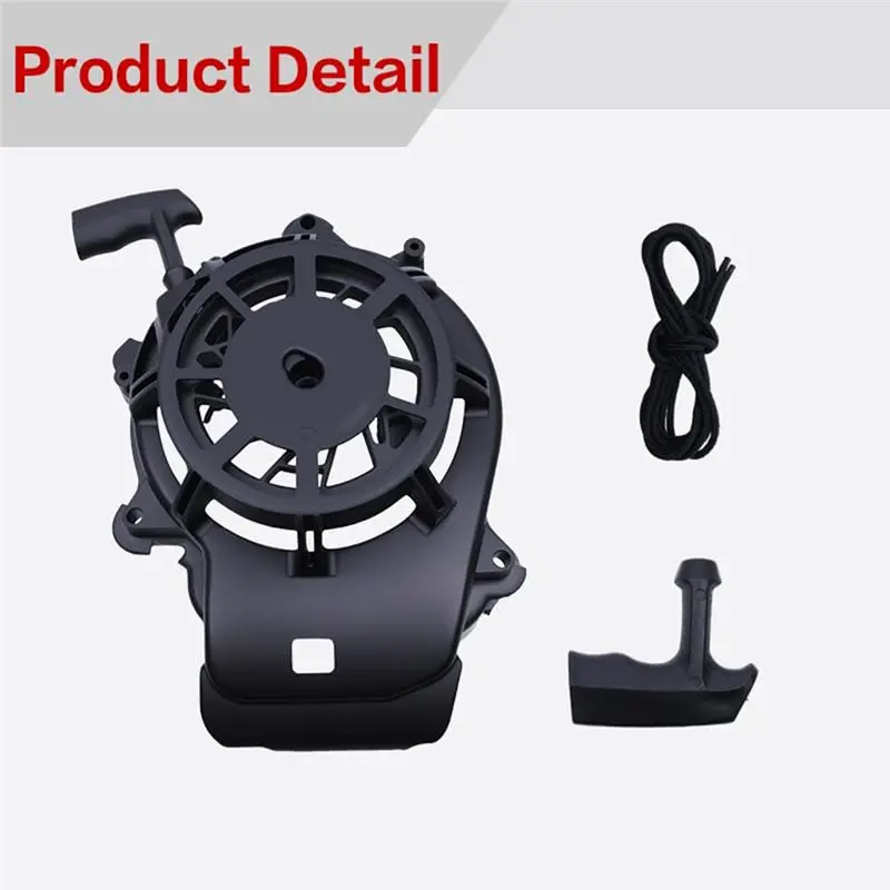 AB34-Recoil Starter With Pull Rope Replacement For M230 Lawn Mower Fits For B&S 163Cc Toro 7.25 163Cc Pull Start
