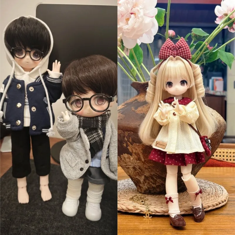 

23Cm BJD Body Replaceable Bust Type Hand Shape Can Increase Height Action Figures Body Dolls In Stock