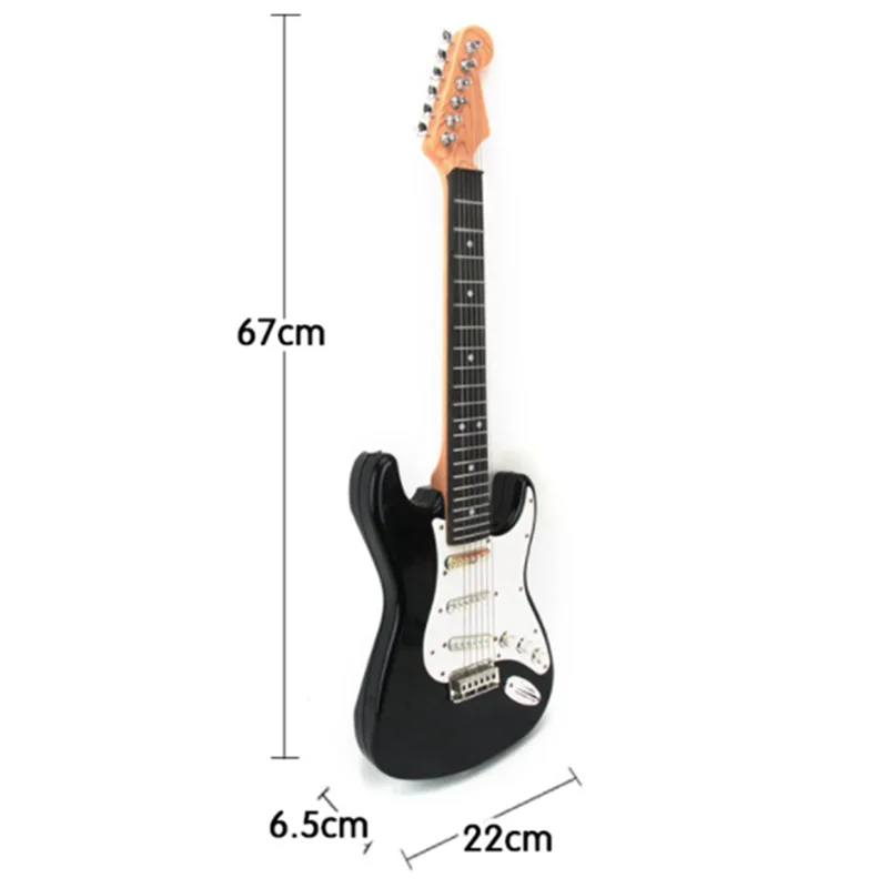 2X 6-strunowa gitara elektryczna dla dzieci Instrumenty muzyczne Edukacyjne dla dzieci