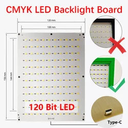 For Bambu Lab Lithophane Led Panel CMYK LED Backlight Board CMYK Lithophane 3D Print Lithophane Photo Backlight Board Led Panel