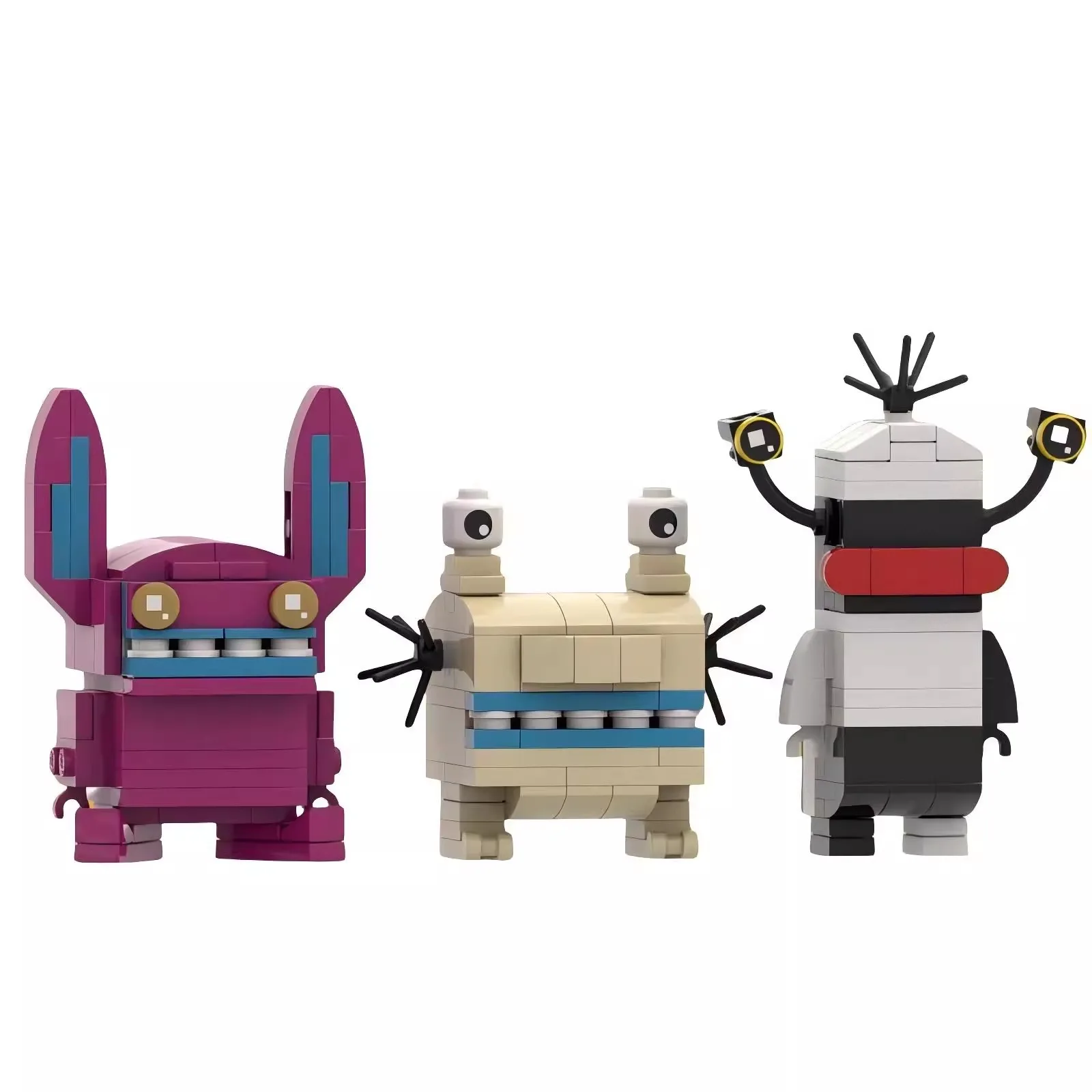 

Аниме фильмы настоящие монстры MOC Brickheadz строительный блок коллекционный игровой набор кирпичная модель игрушки детский подарок на день рождения