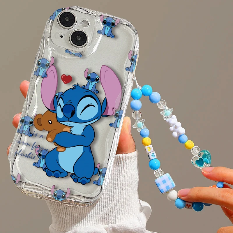 Stitch Cartoon Case For Samsung Galaxy A53 A20S A33 A21S A15 A25 A35 A55 A20 A30 A12 A31 A51 A11 A05 A04S A14 A02S A03 A71 A72