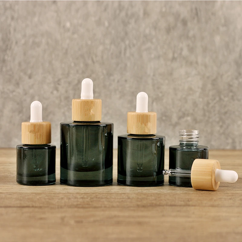 

50pcs 15ml 30ml Essential Oil Bottle Glass Eye Dropper Liquid Reagent Container Travel Perfume Bottles