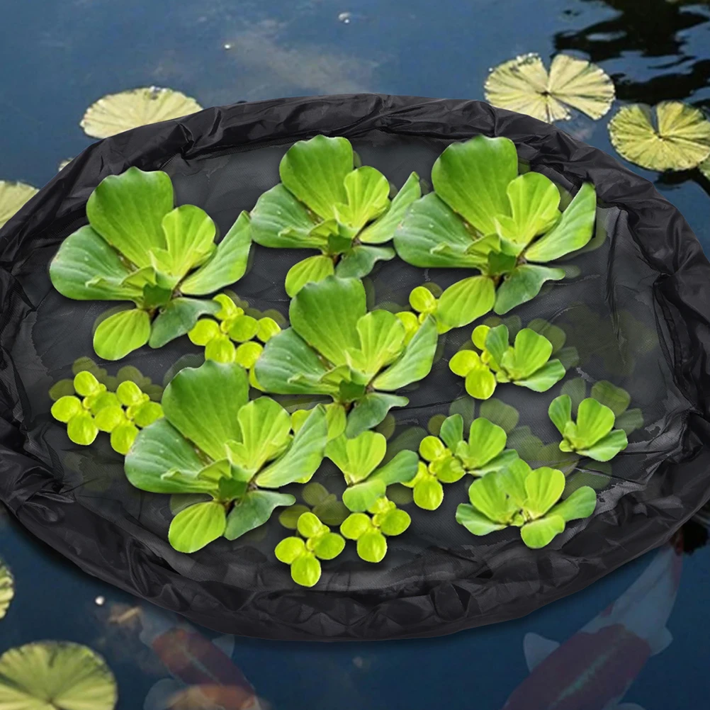 

Aquarium Floating Plant Barrier Protector Island Plants Netting Hydroponic Planter Fish for