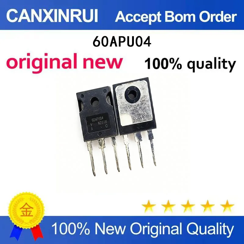 

(5-100 Pieces) Brand new original 60APU04 TO-247 400V 60A spot chip IC