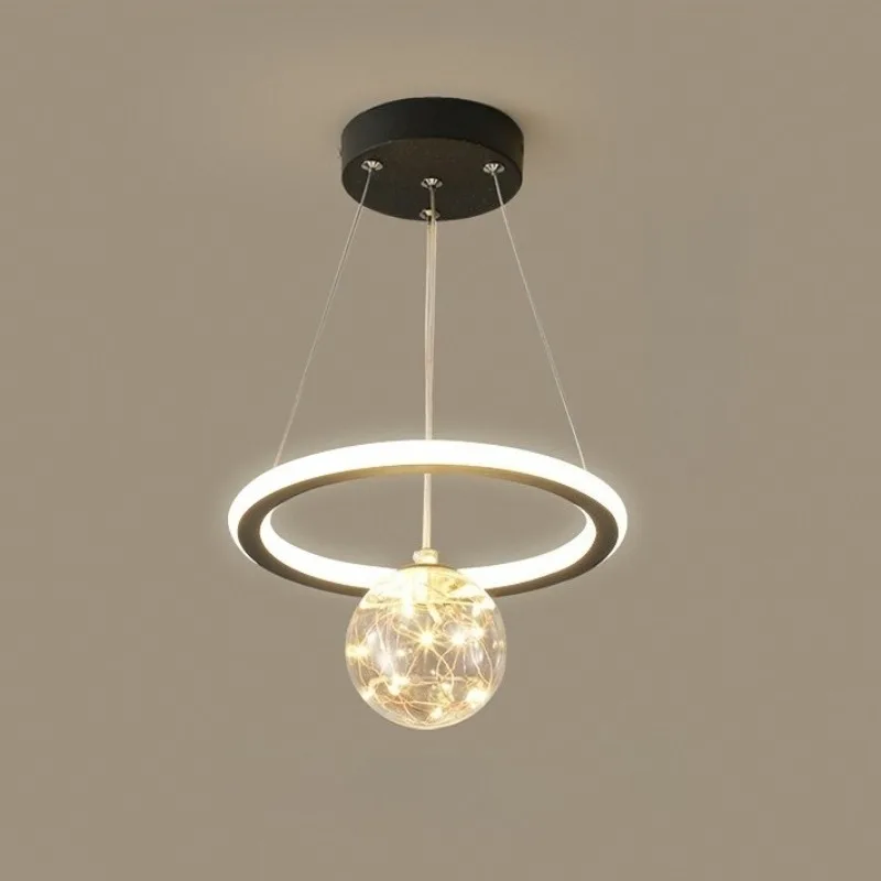 

Modern Minimalist Aisle Light Dining Room Living Room Chandelier Creative Balcony Dream Style Pendant Lights