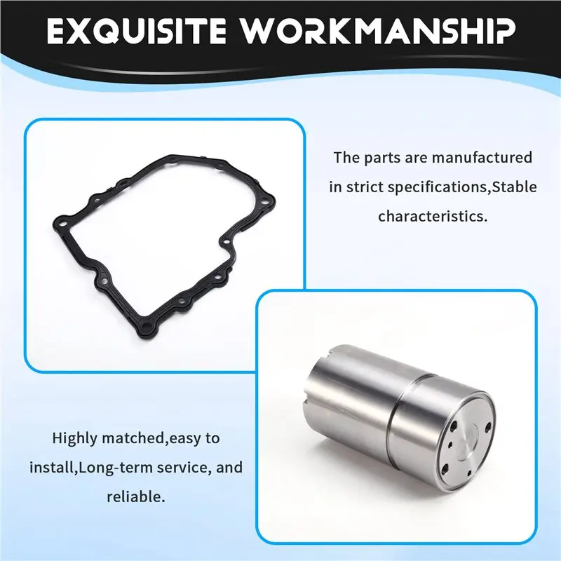 AEA6-0AM325587F 0AM DSG7.03 DQ200 Automatic Transmission Valve Body Improved Accumulator Repair Kit For VW Skoda